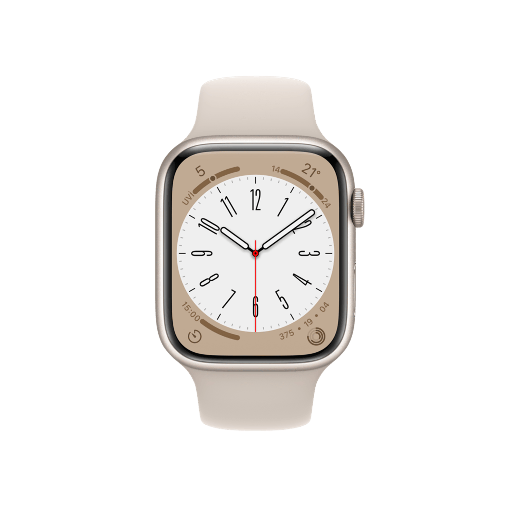 Apple Watch Series 8, 45mm Yıldız Işığı Akıllı Saat