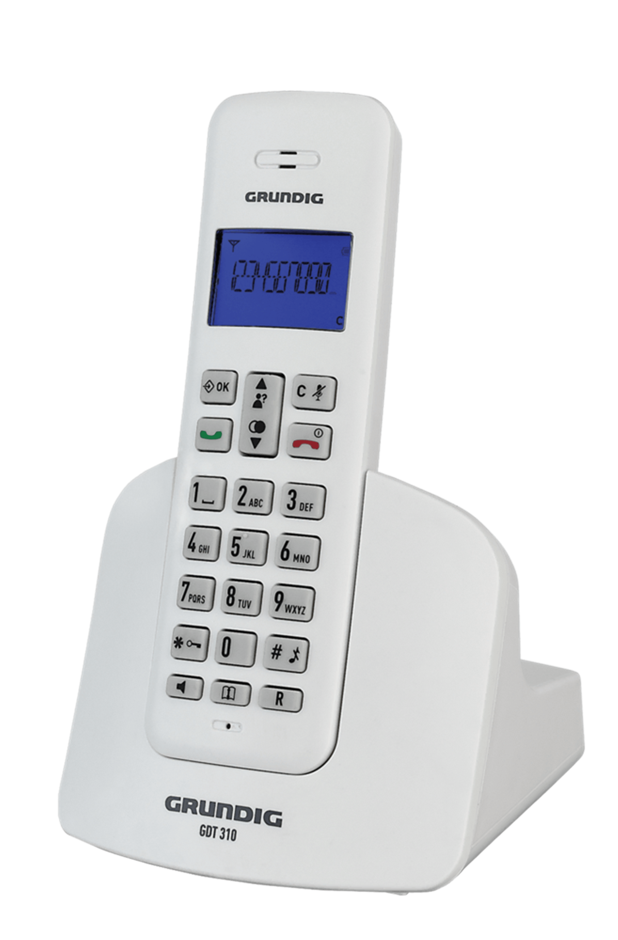 GRUNDIG GDT 310 Beyaz Telsiz Telefon