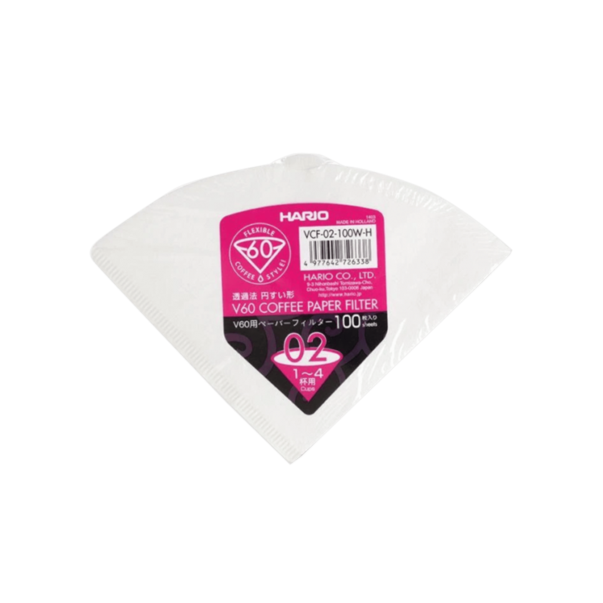 Hario V60 02 Dripper Filtresi “100 Adet” Kahve Demleme Ekipmanları