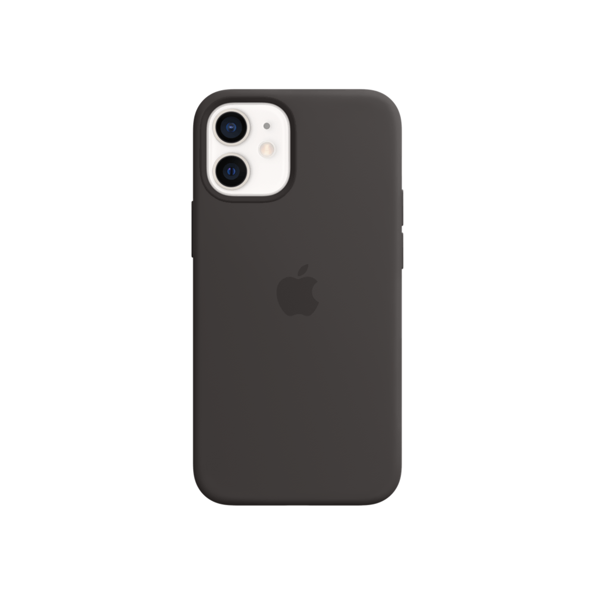 iPhone 12 mini Silikon Kılıf Siyah Cep Telefonu Aksesuarları