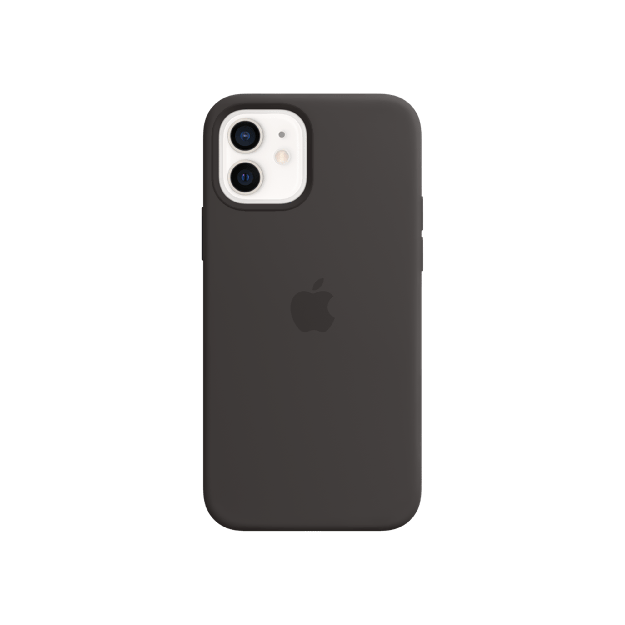 iPhone 12/12 Pro Silikon Kılıf Siyah Cep Telefonu Aksesuarları