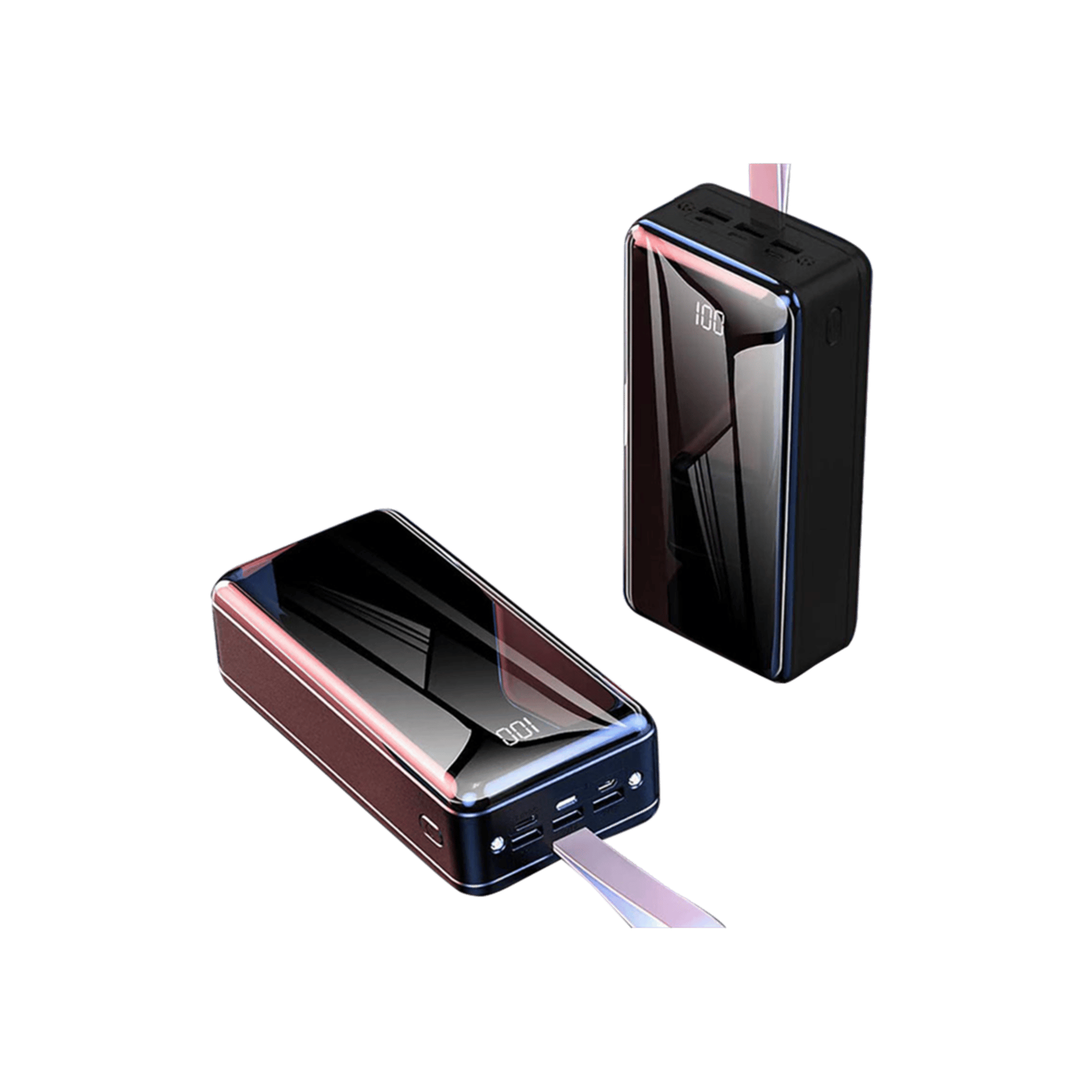 Robor R750+ Powerbank 50.000 mAh Siyah Cep Telefonu Aksesuarları