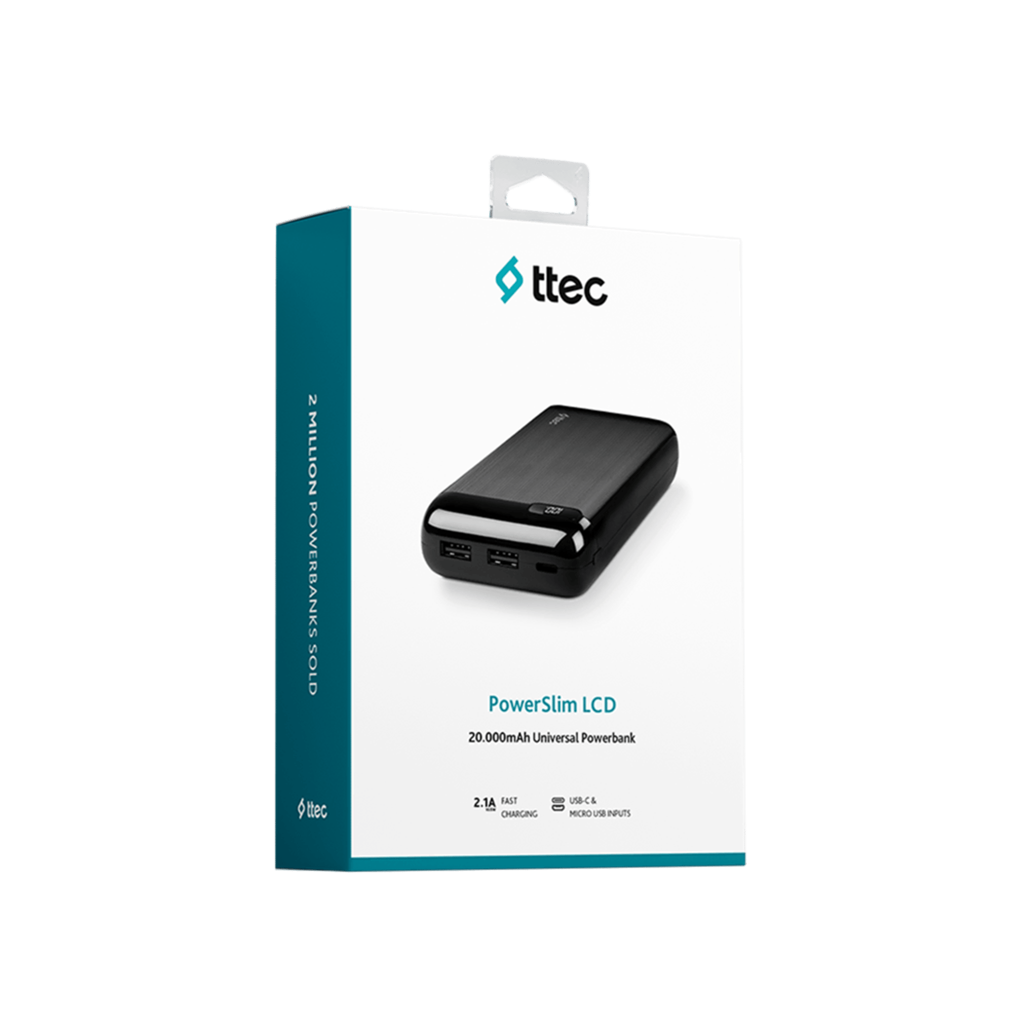 Ttec 2BB184S PowerSlim 20.000 Powerbank Cep Telefonu Aksesuarları