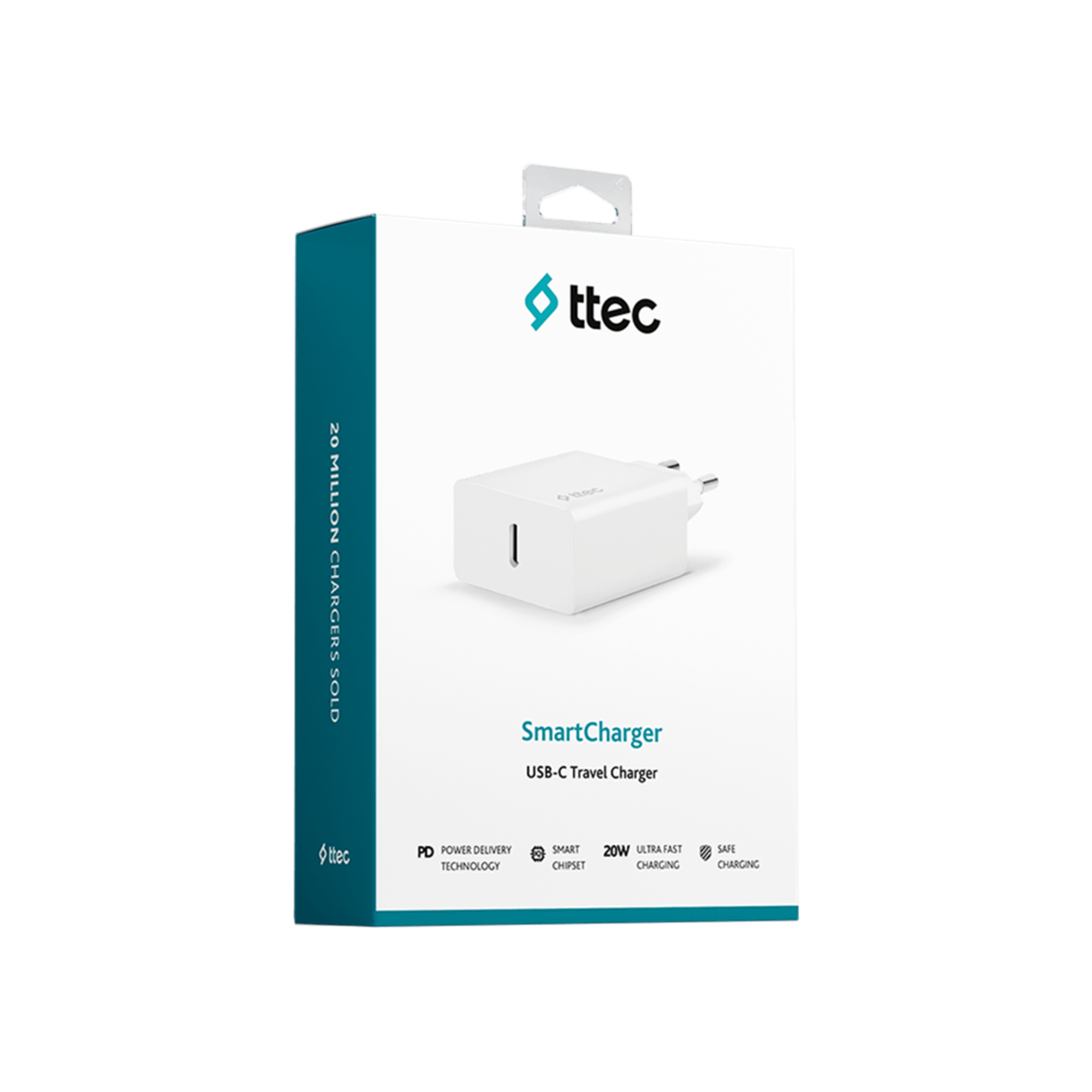 ttec SmrtChrgr PD Hız.Şarj Aleti 20W Byz Cep Telefonu Aksesuarları