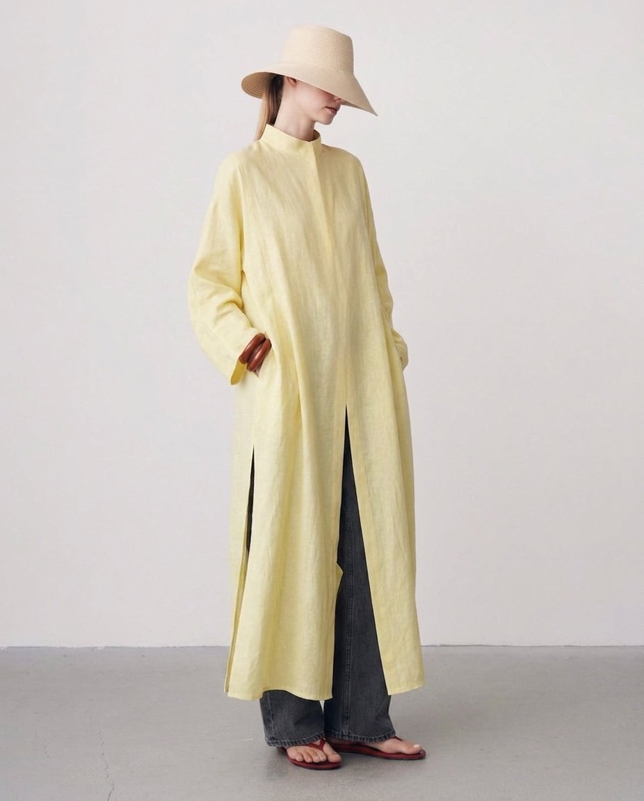 YIRTMAÇLI ABAYA 