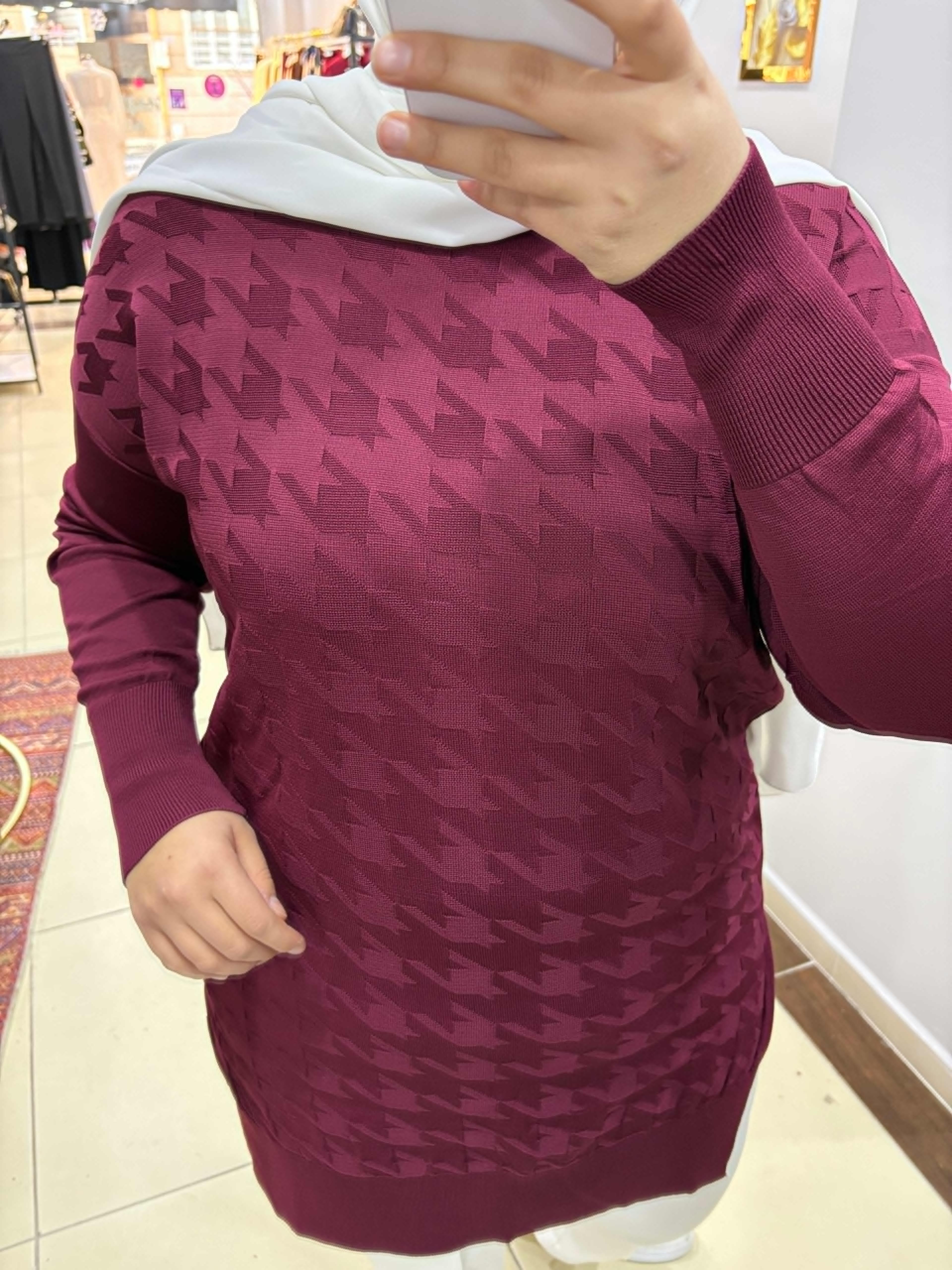 KAZAYAĞI DESEN TUNİK