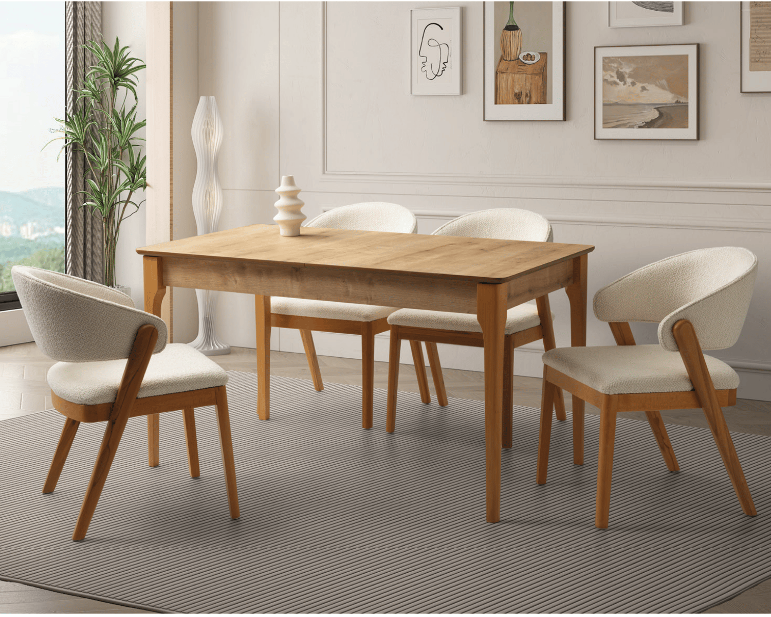 Premium Roma Masa (Safir Taşı) 80*140*180
