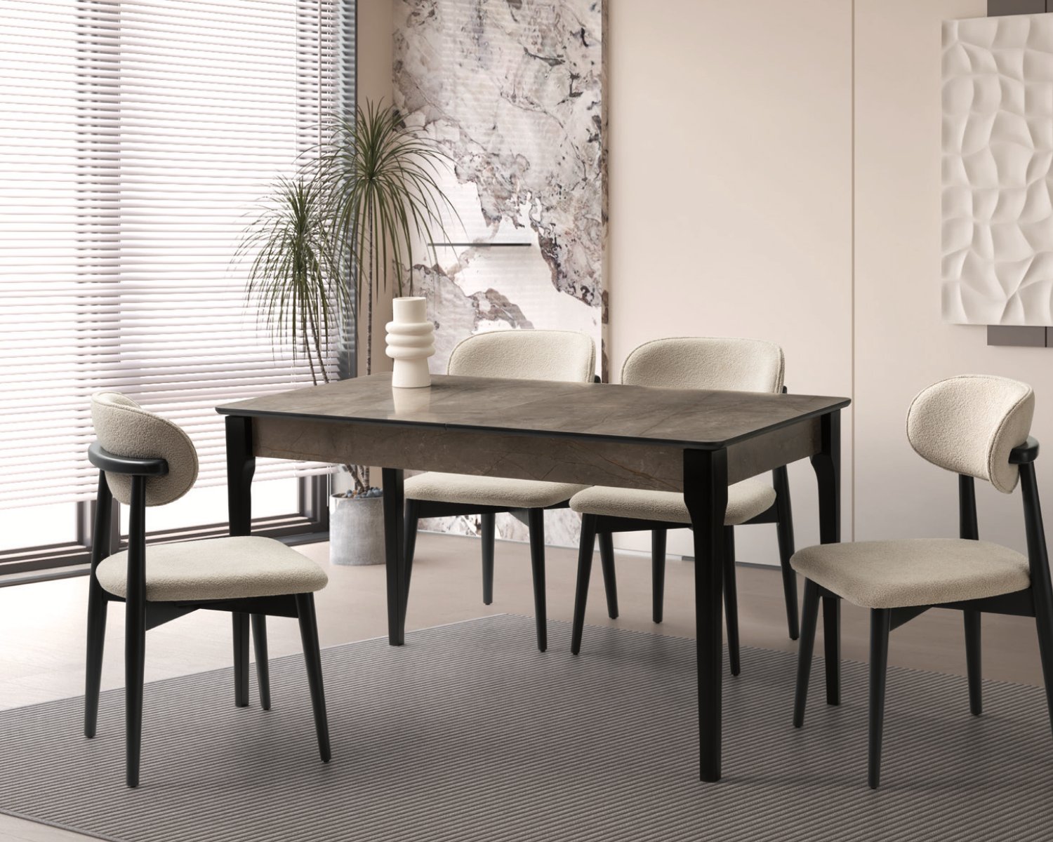 Vizyon Roma Masa (Gordion) 80*140*180