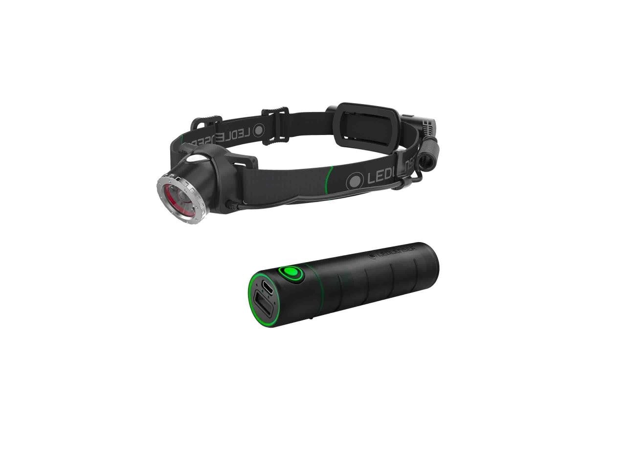 Led Lenser MH10 + FLEX3 Kafa Fener Seti