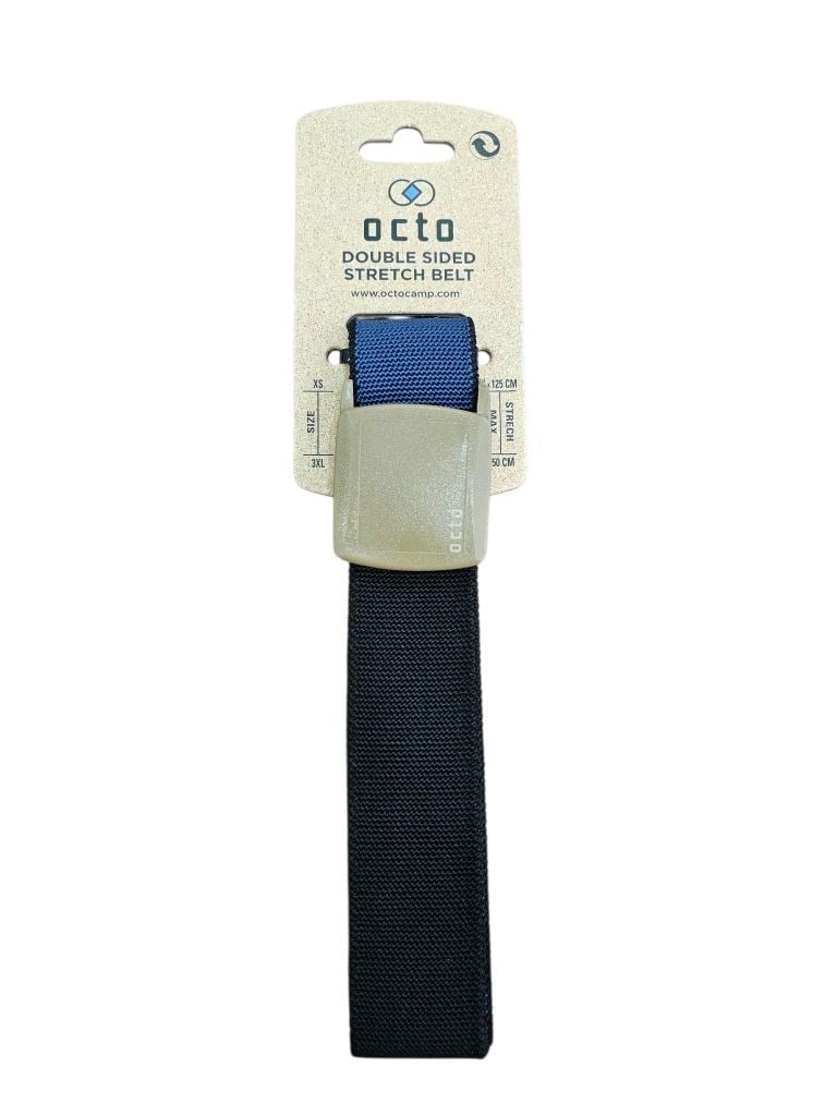 Octo Çift Taraflı ( Çift Renkli ) Streç Kemer