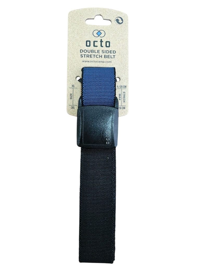 Octo Çift Taraflı ( Çift Renkli ) Streç Kemer