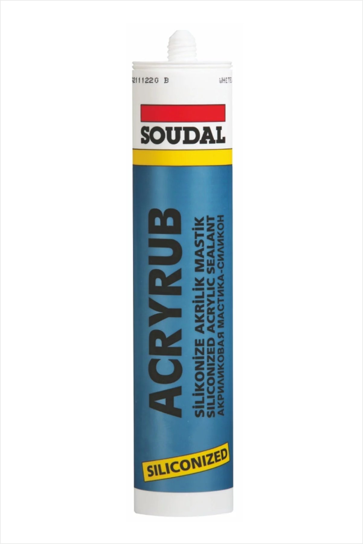 Soudal ACRYRUB SİLİKONİZE MASTİK 500G 