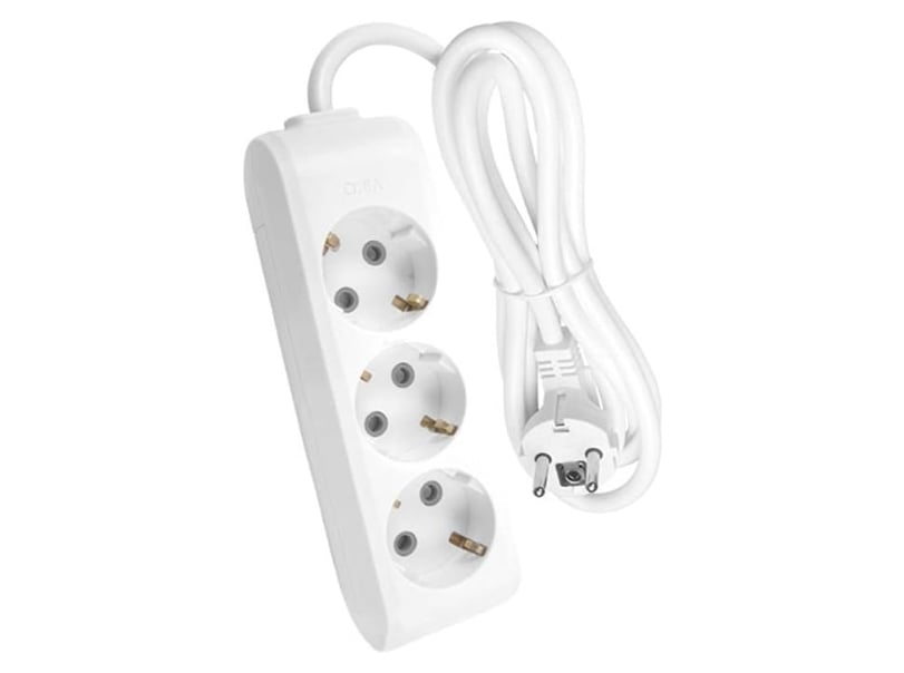 Viko Multi-Let 3lü Topraklı Kablolu Ç.K 5mt Priz