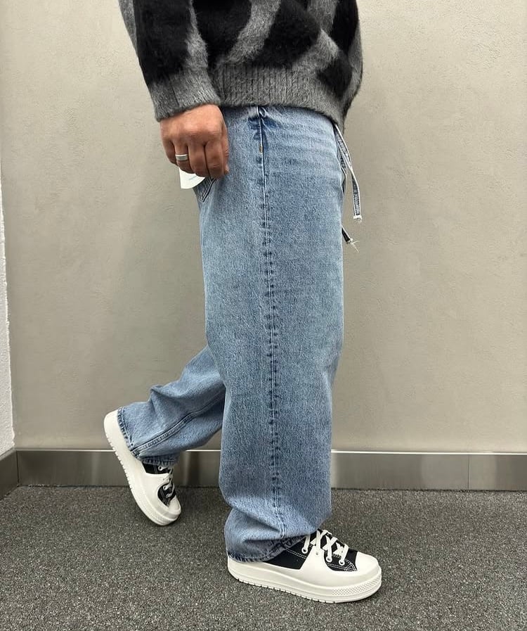 Beli İp Baggy Denim
