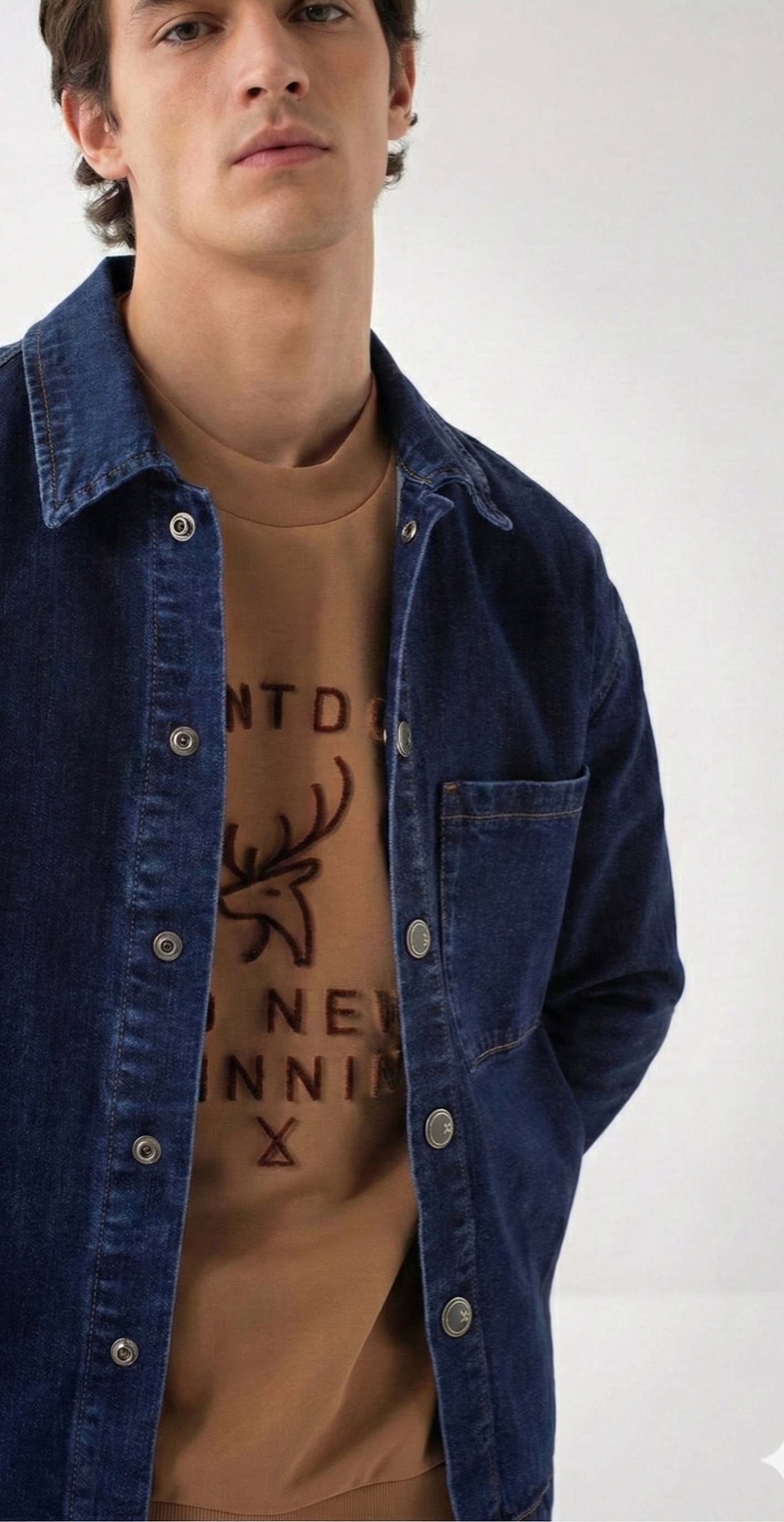 Denim Gömlek Ceket