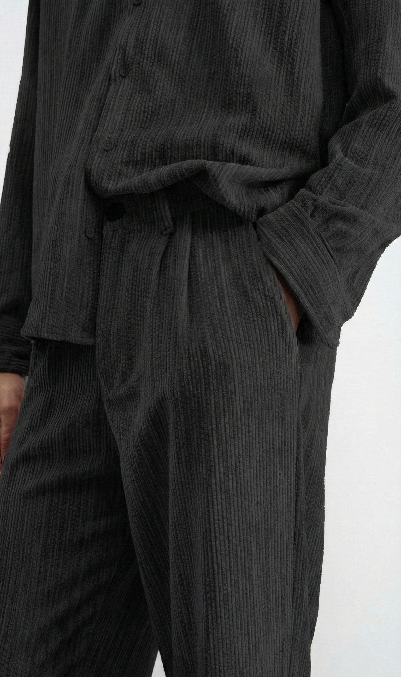 Kadife Pileli Pant