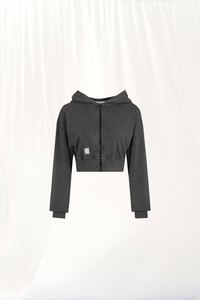 Kapşonlu Kısa Sweat