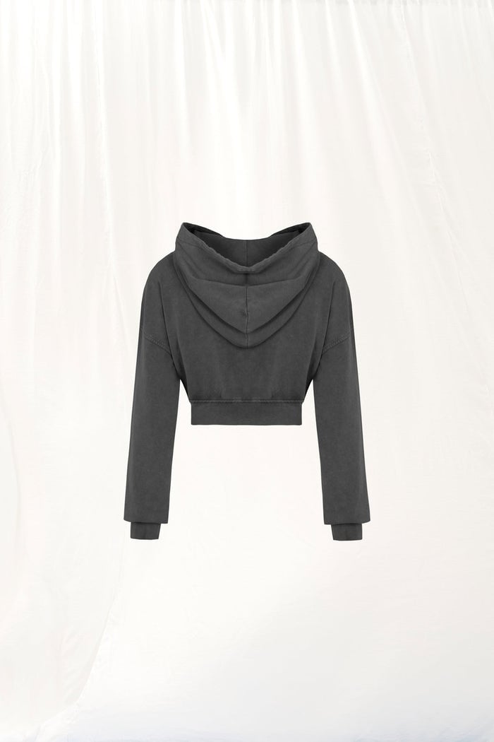 Kapşonlu Kısa Sweat