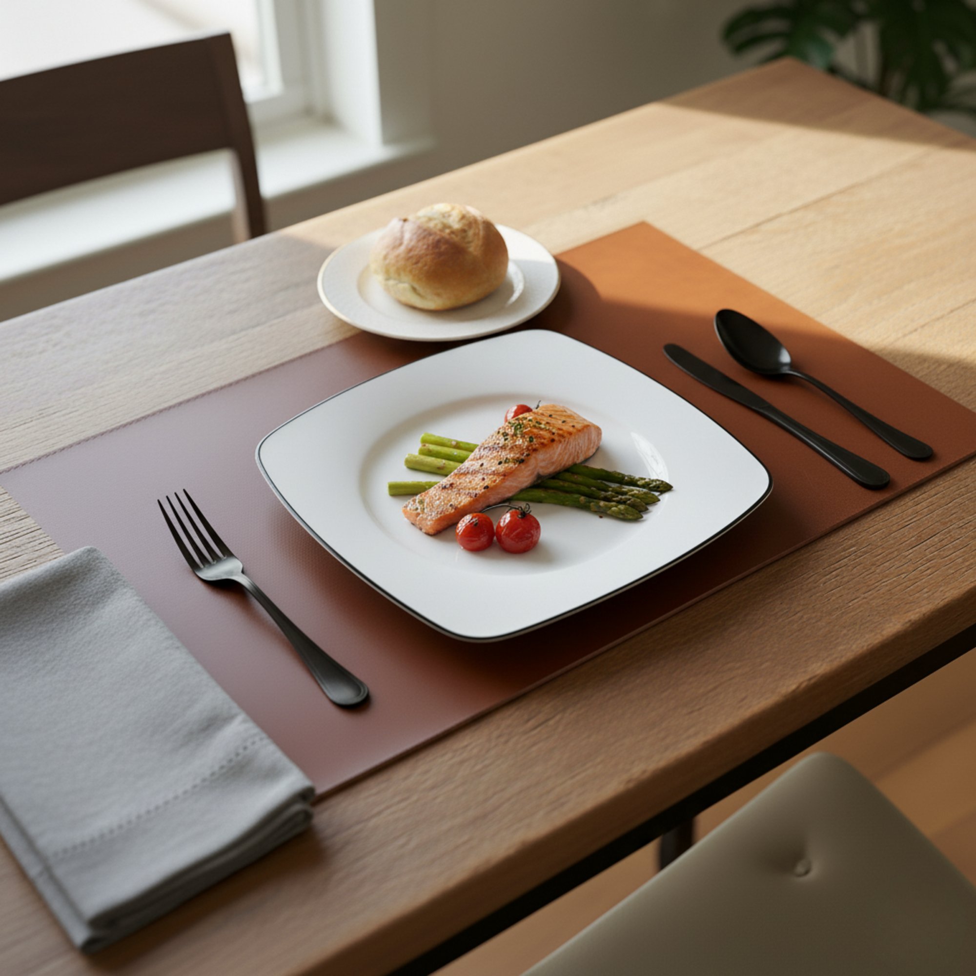 Toptan Kahverengi Amerikan Servis 33x44 cm – Dikdörtgen