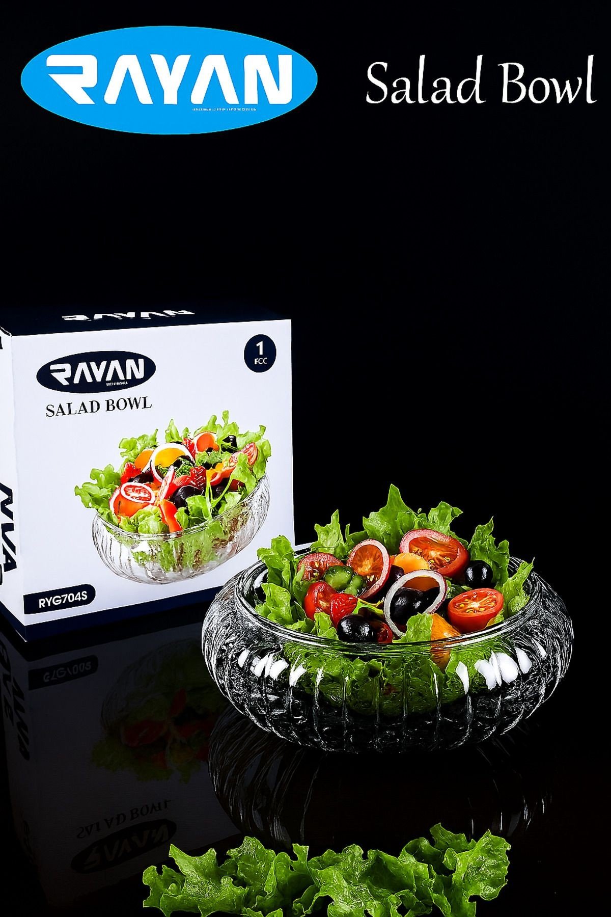 Rayan Salata Kasesi | Şık Tasarım Sunum – Geniş ve Modern Form