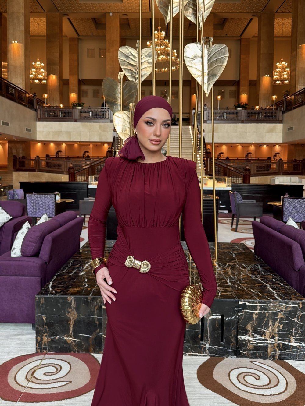 Güler Elbise Bordo