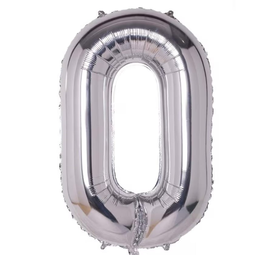 0 Rakam Folyo Balon