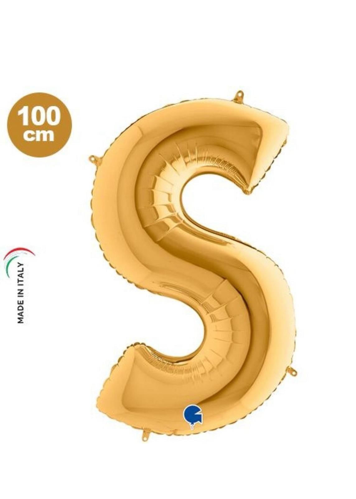 100 cm Bakır S Harf  Folyo Balon