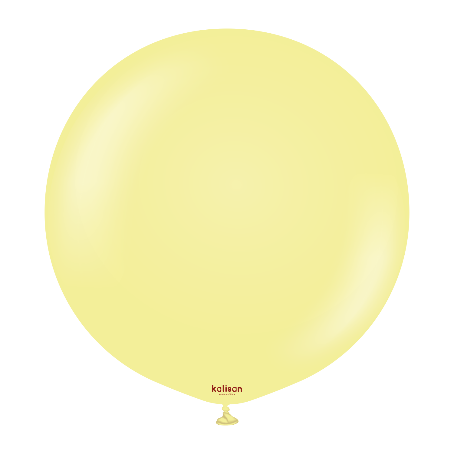 18 İnç Makaron Sarı Balon
