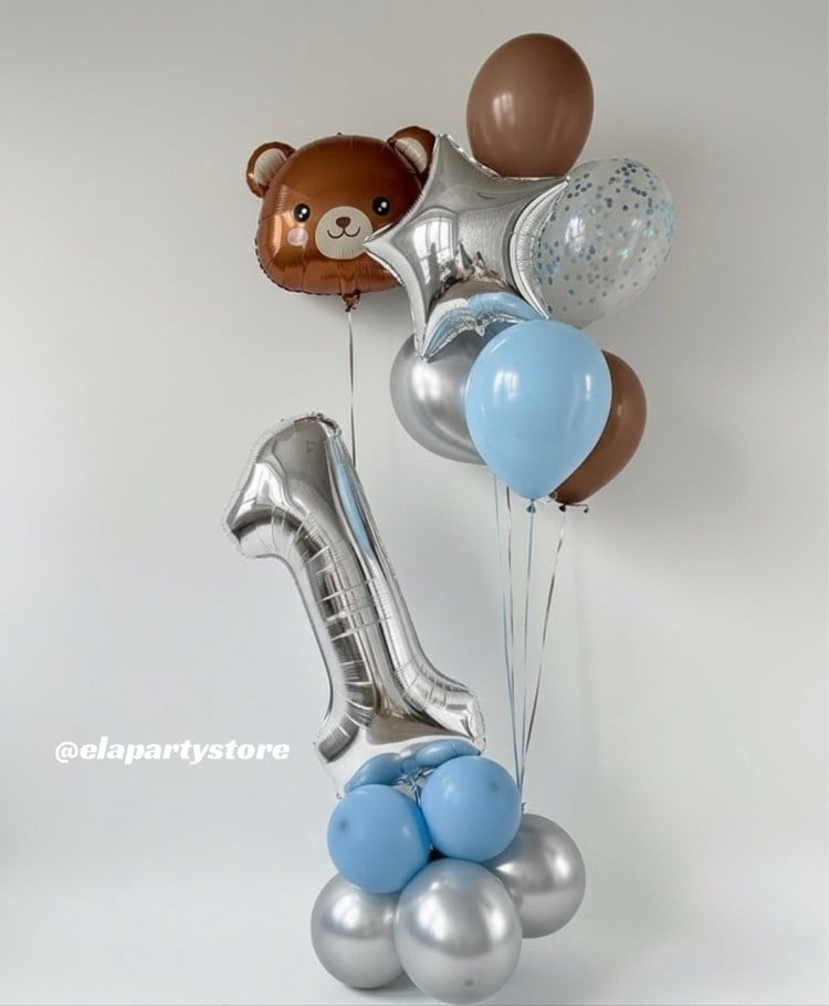 AYICIK MAVİŞ FOLYO BALON KONSEPT