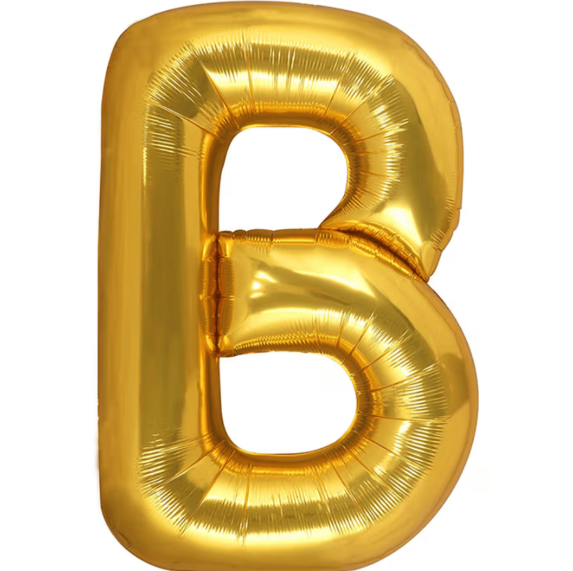 B Gold Harf Folyo Balon