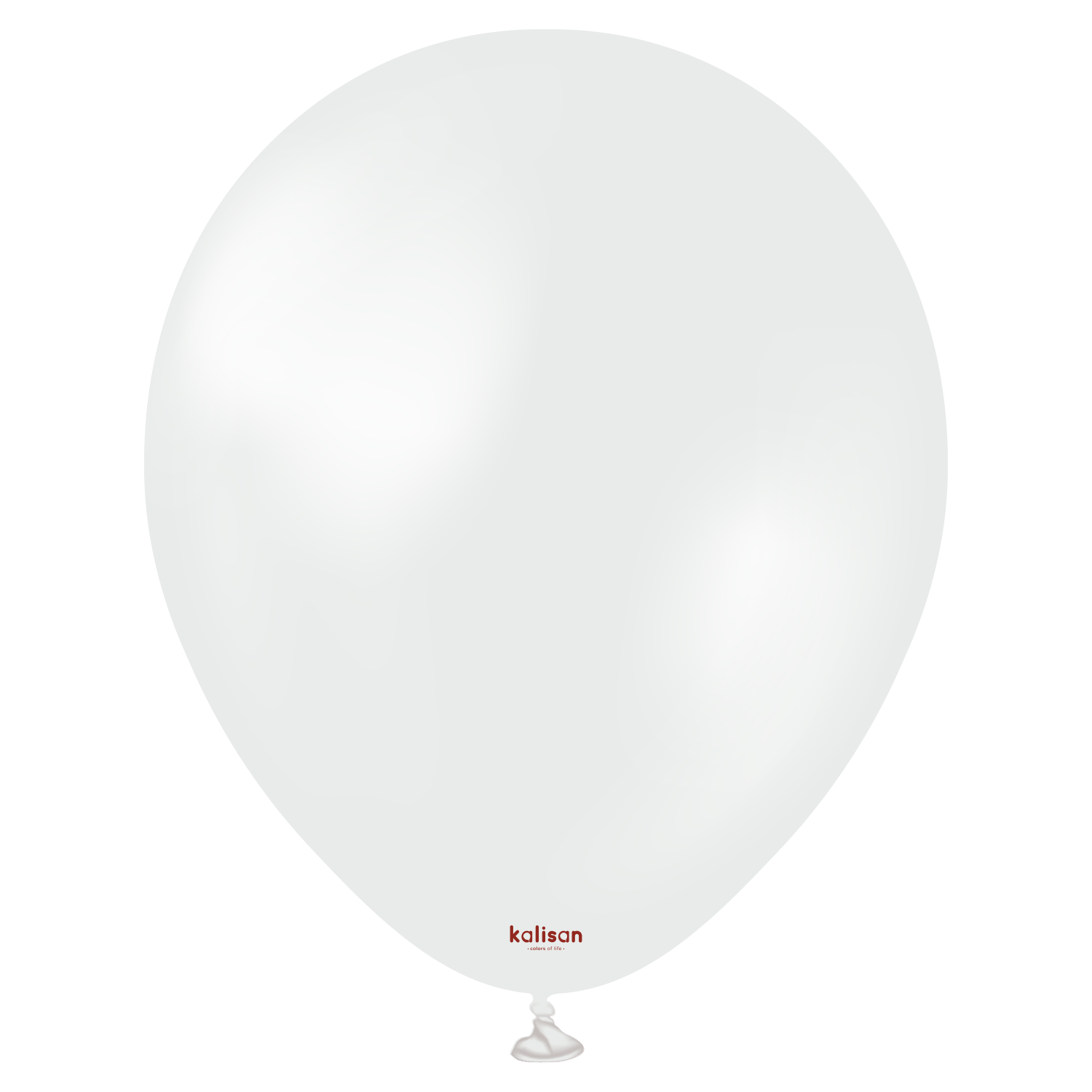 Beyaz Krom Balon (5 Adet)