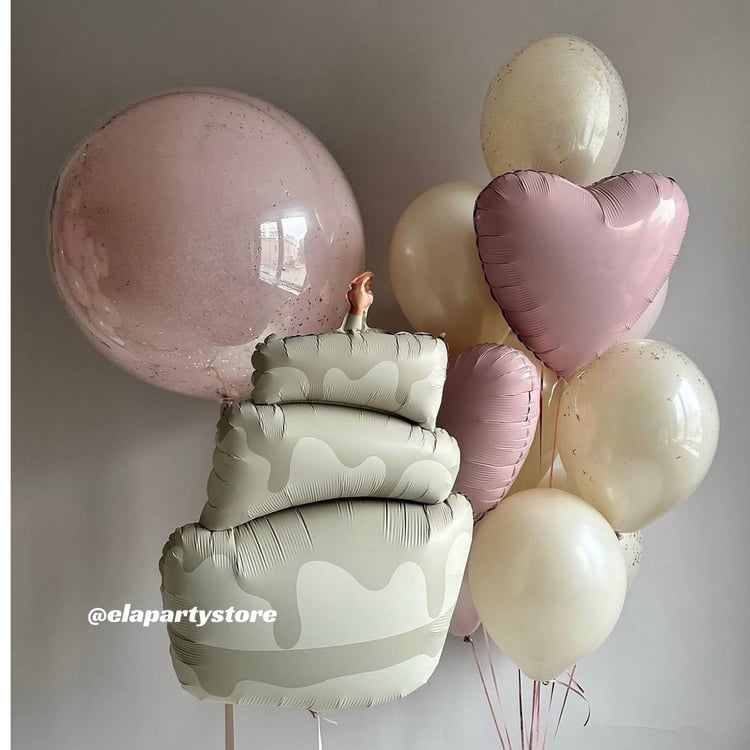 BİRTHDAY CAKE FOLYO BALON KONSEPT