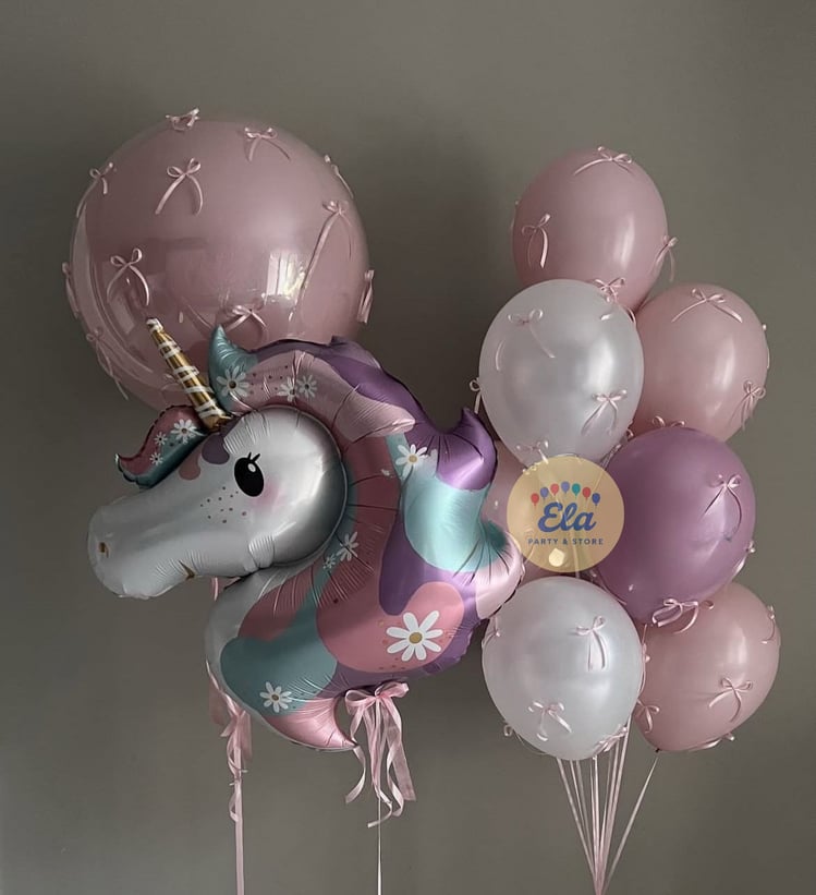 BLUSH UNİCORN FOLYO BALON KONSEPT