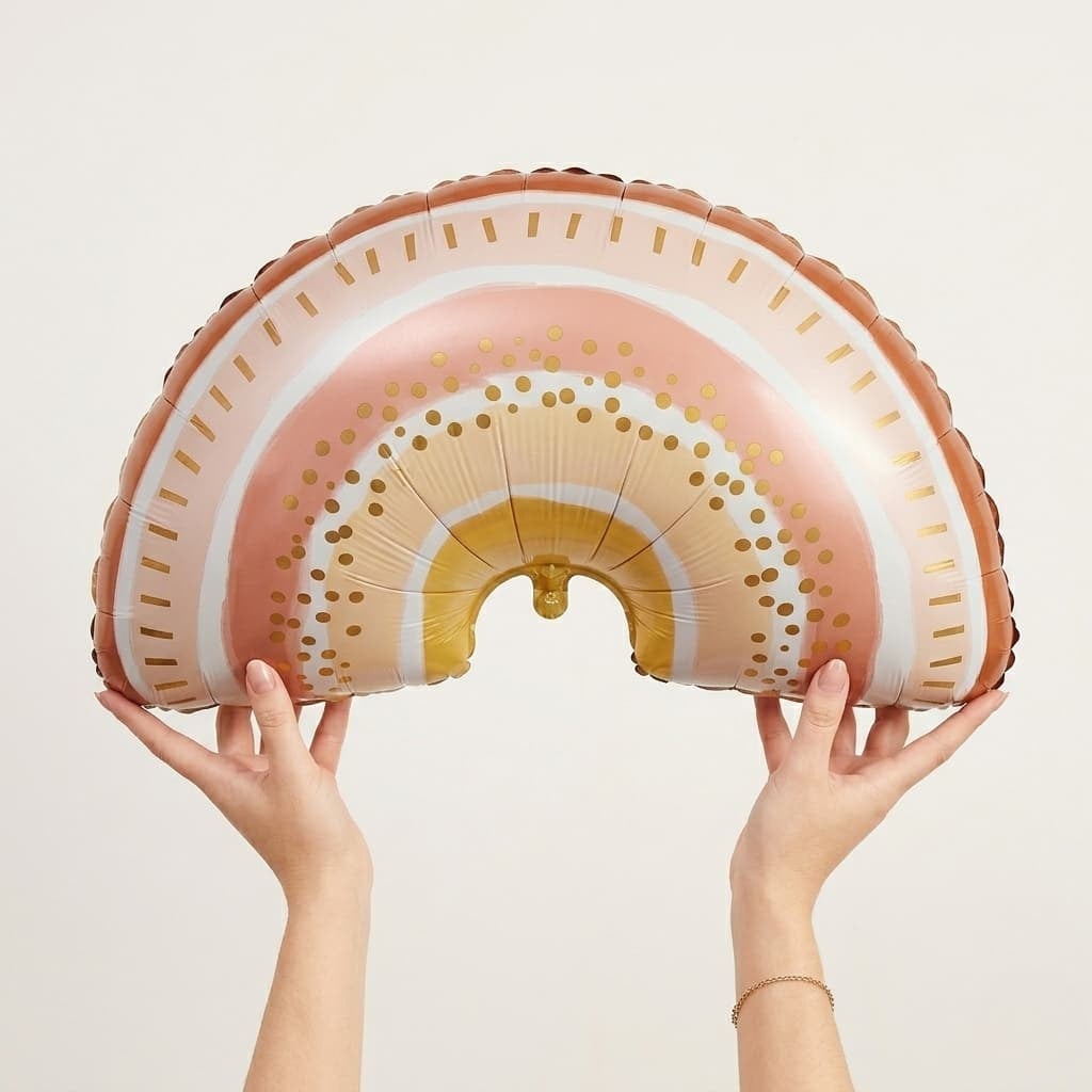 Boho Gökkuşağı Folyo Balon
