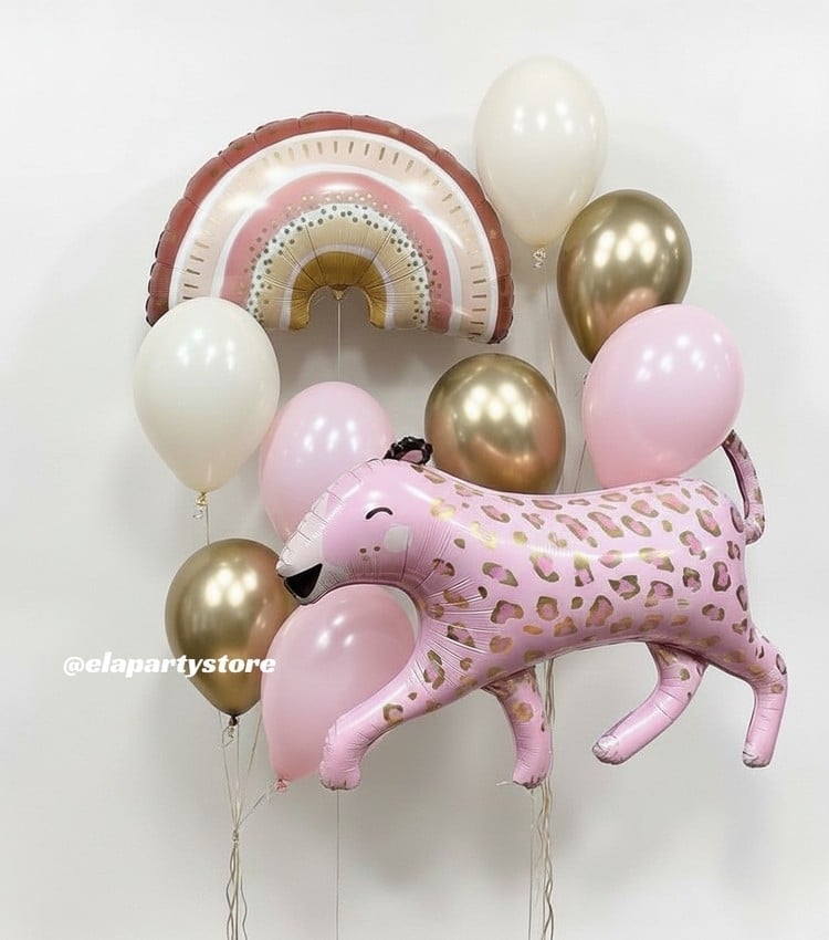 BOHO LEOPAR KUTLAMASI FOLYO BALON KONSEPT