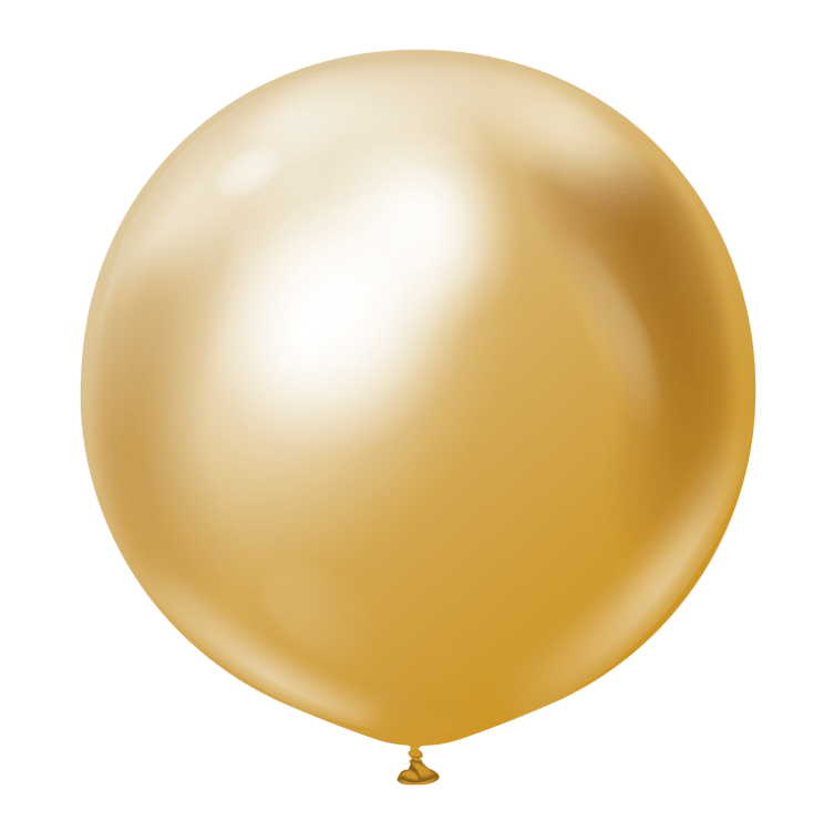 Büyük Gold Krom Balon