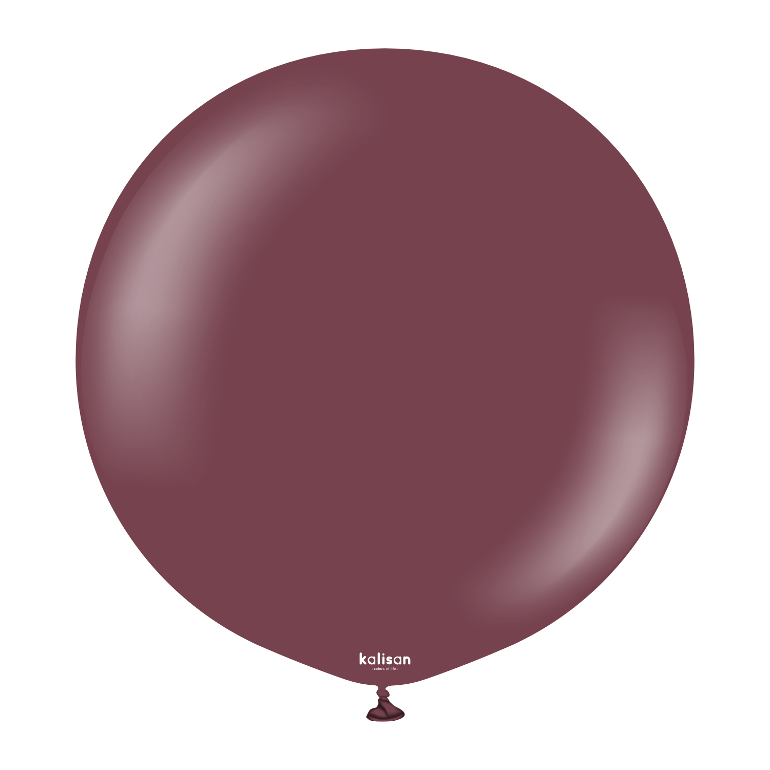 Büyük Pastel Bordo Balon
