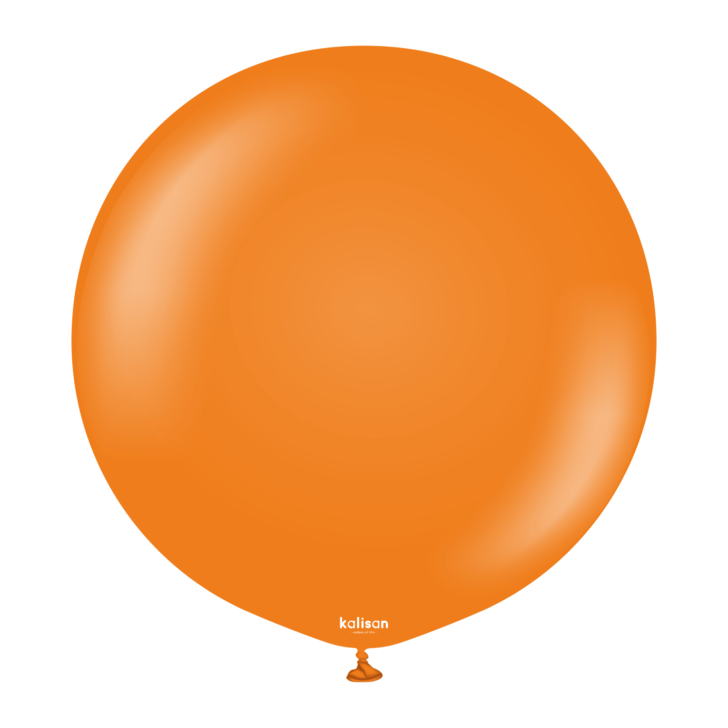 Büyük Pastel Turuncu Balon