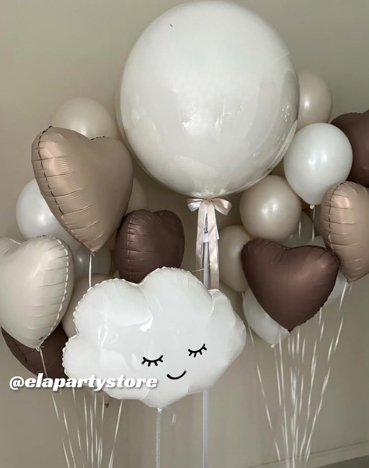 ÇİKOLATA BULUT FOLYO BALON KONSEPT