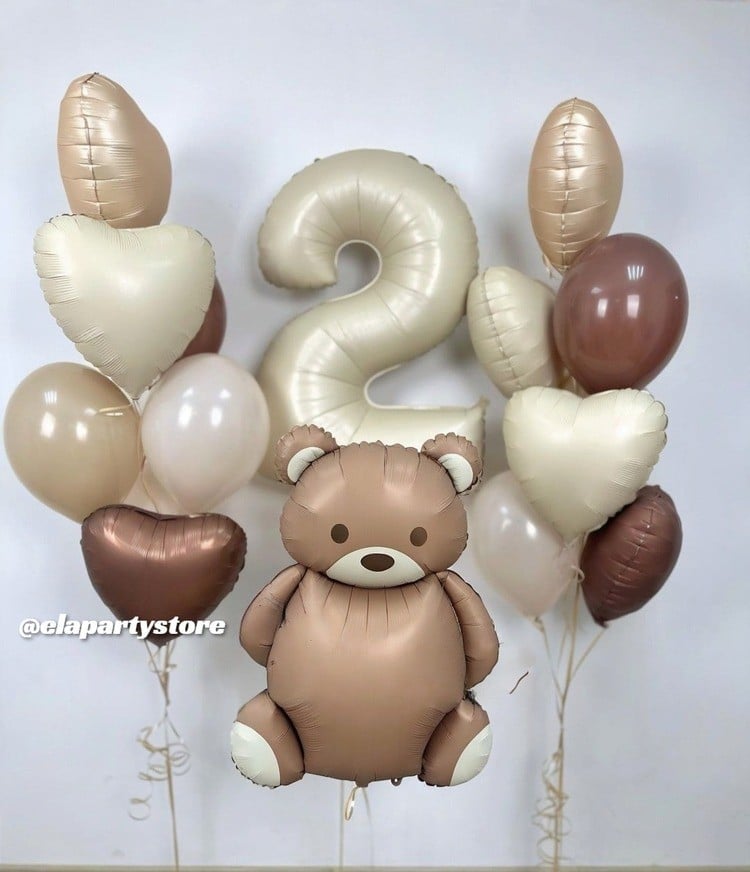 EARTHY BEAR FOLYO BALON KONSEPT
