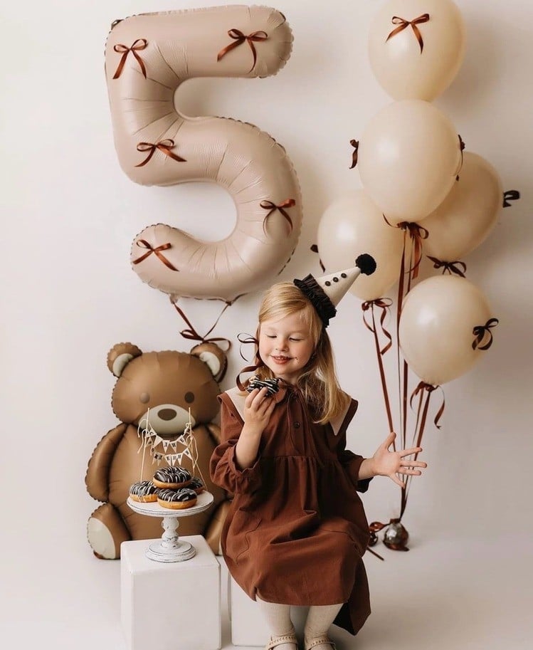 FİYONKLU AYI FOLYO BALON KONSEPT