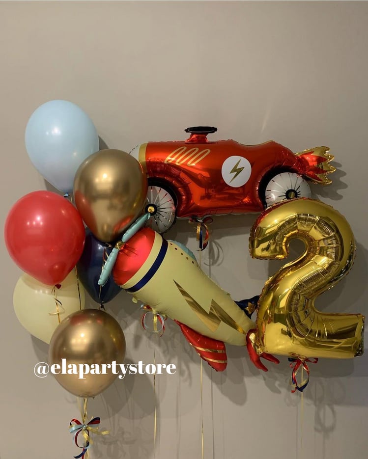 GOLD ARAÇ FOLYO BALON KONSEPT