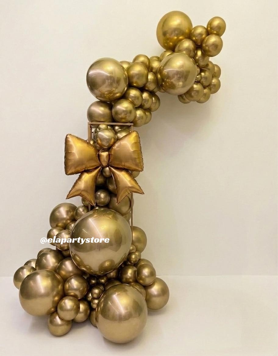 GOLD BÜYÜSÜ ZİNCİR BALON KONSEPT