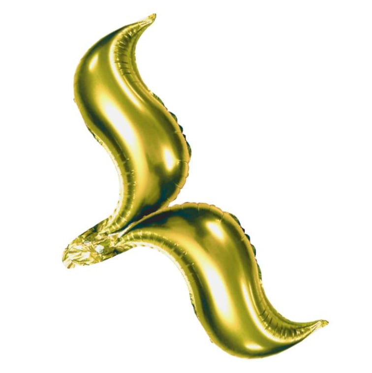 Gold Kuyruk Folyo Balon