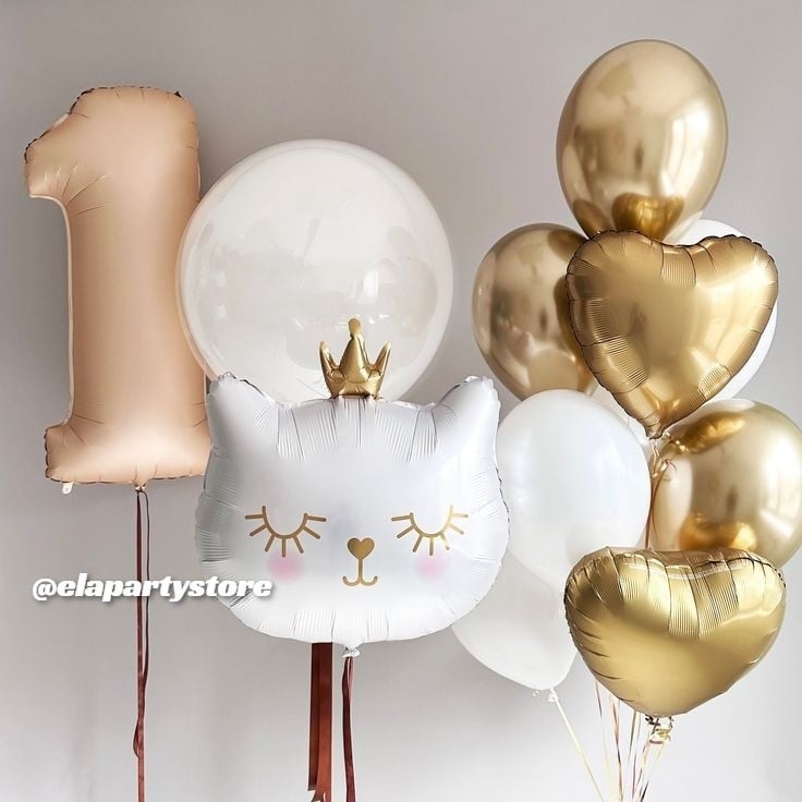 GOLDEN MAJESTY CAT FOLYO BALON KONSEPT