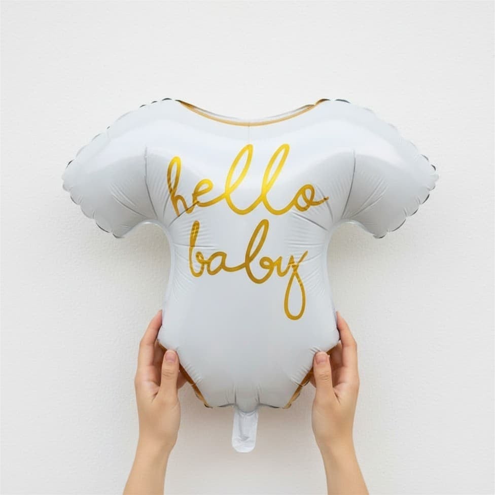 Hello Baby Elbise Folyo Balon