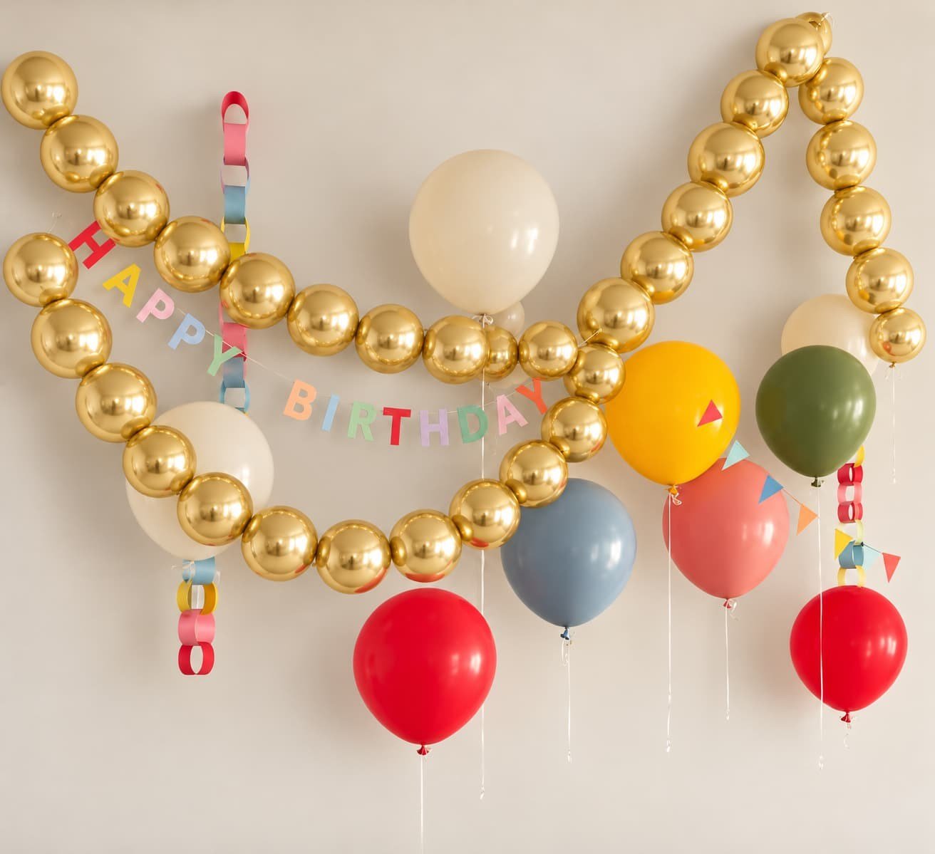 Kalisan Gold Krom K Link Balon (5 Adet)