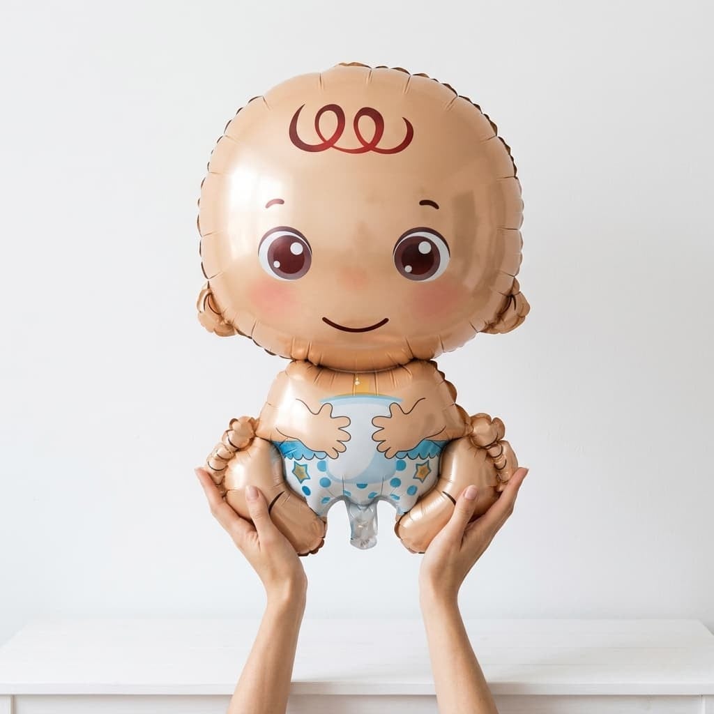 Mavi Baby Folyo Balon