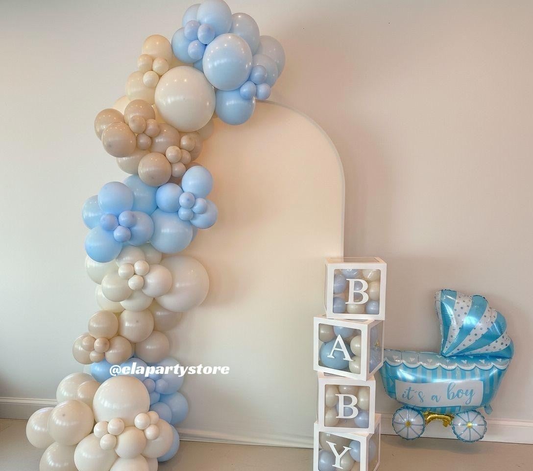 MAVİ RÜYA KUTUSU ZİNCİR BALON KONSEPT