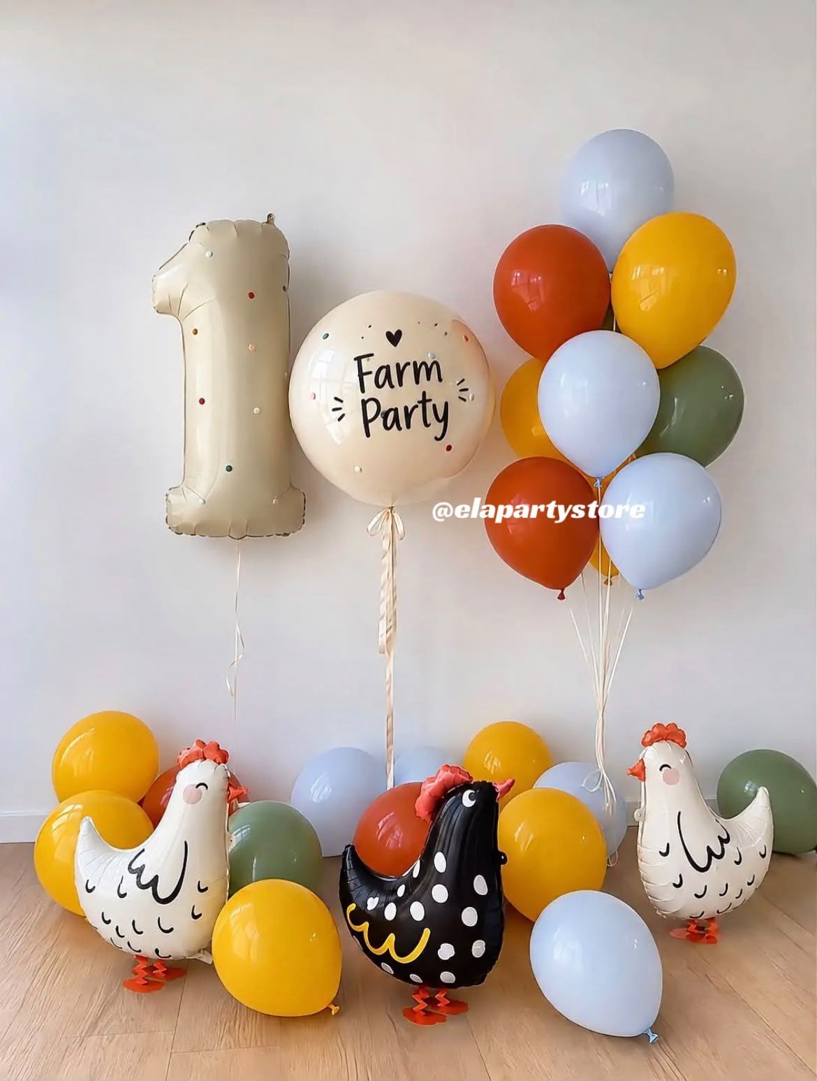 MİNİ ÇİFTLİK PARTİ BALON KONSEPT